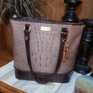 *RARE* BRAHMIN Asher Osprey Tri-Texture NEW